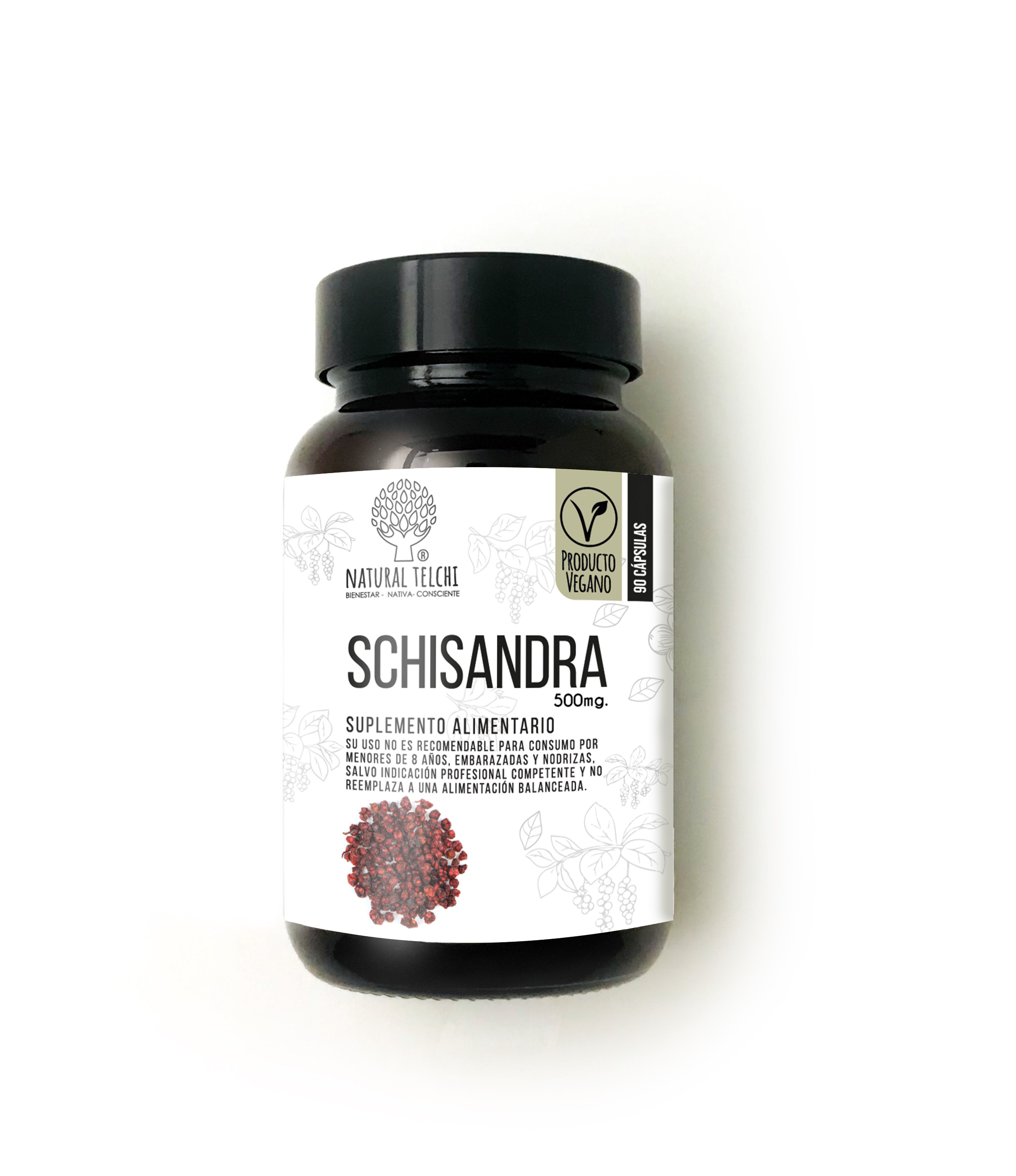 Schisandra 90 Cápsulas Vegetales