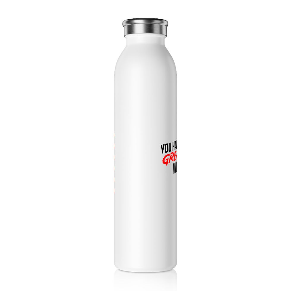 Thumbnail: Greatness Insulated Water Bottle — White