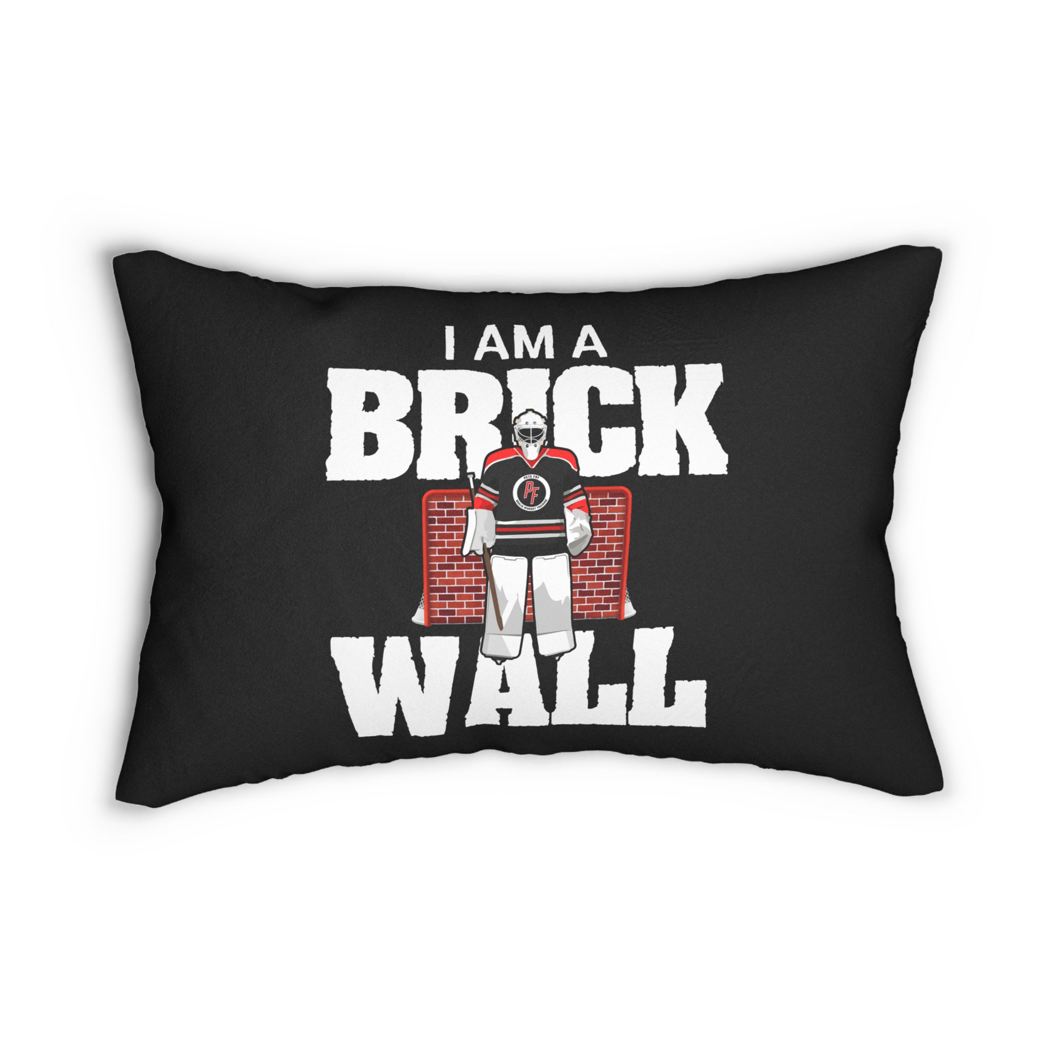 Brick Wall Affirmation Pillow