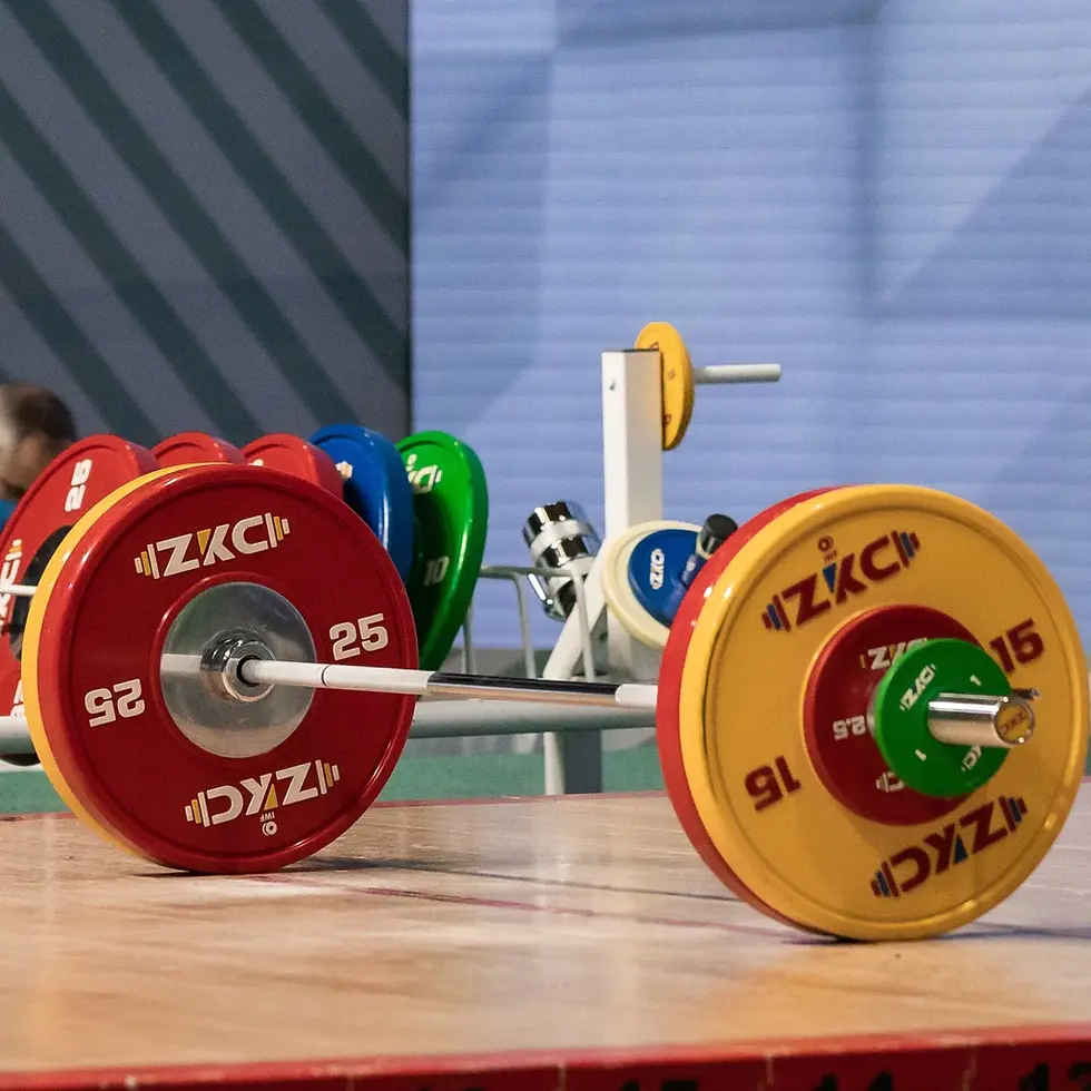 Miniatura: Set Competencia Halterofilia ZKC-II 190 kg. Premium Edition
