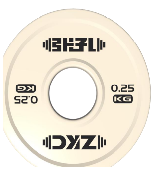 Miniatura: Disco Powerlifting 0,25 kg. (Par) ZKC