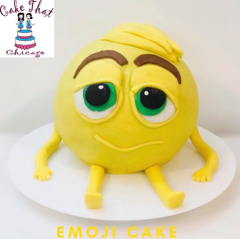 Emoji cake