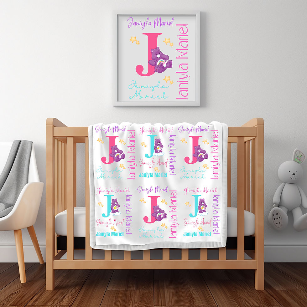 Miniatura: PERSONALIZED BABY BLANKET