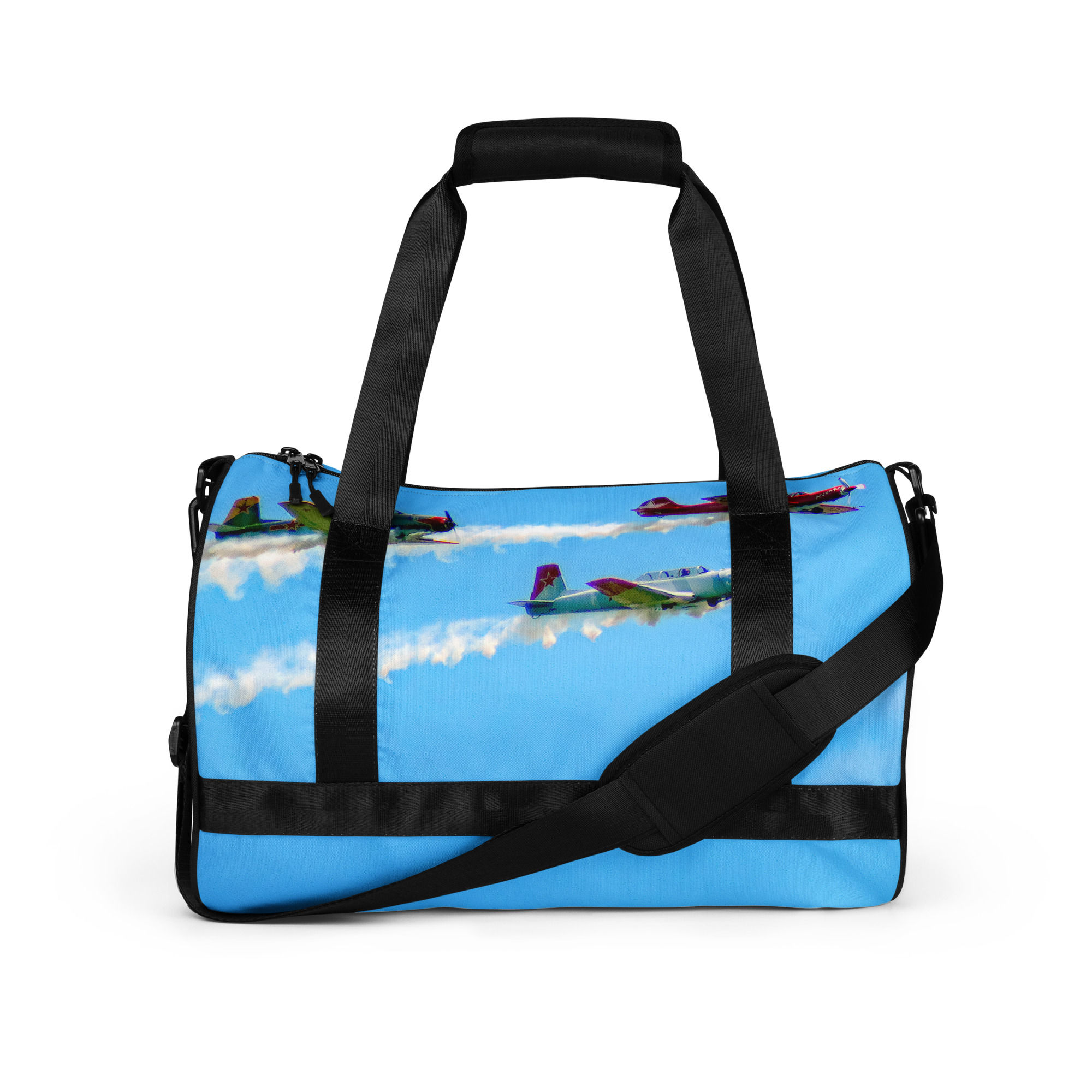 All-over print gym bag