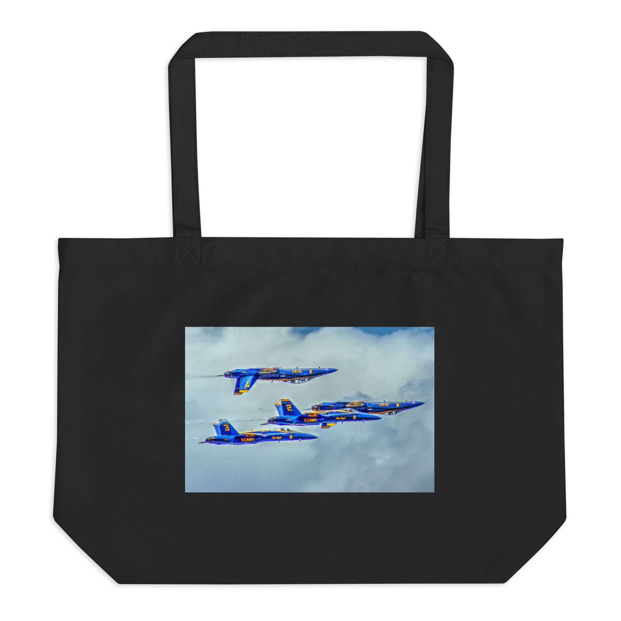 Large organic tote bag