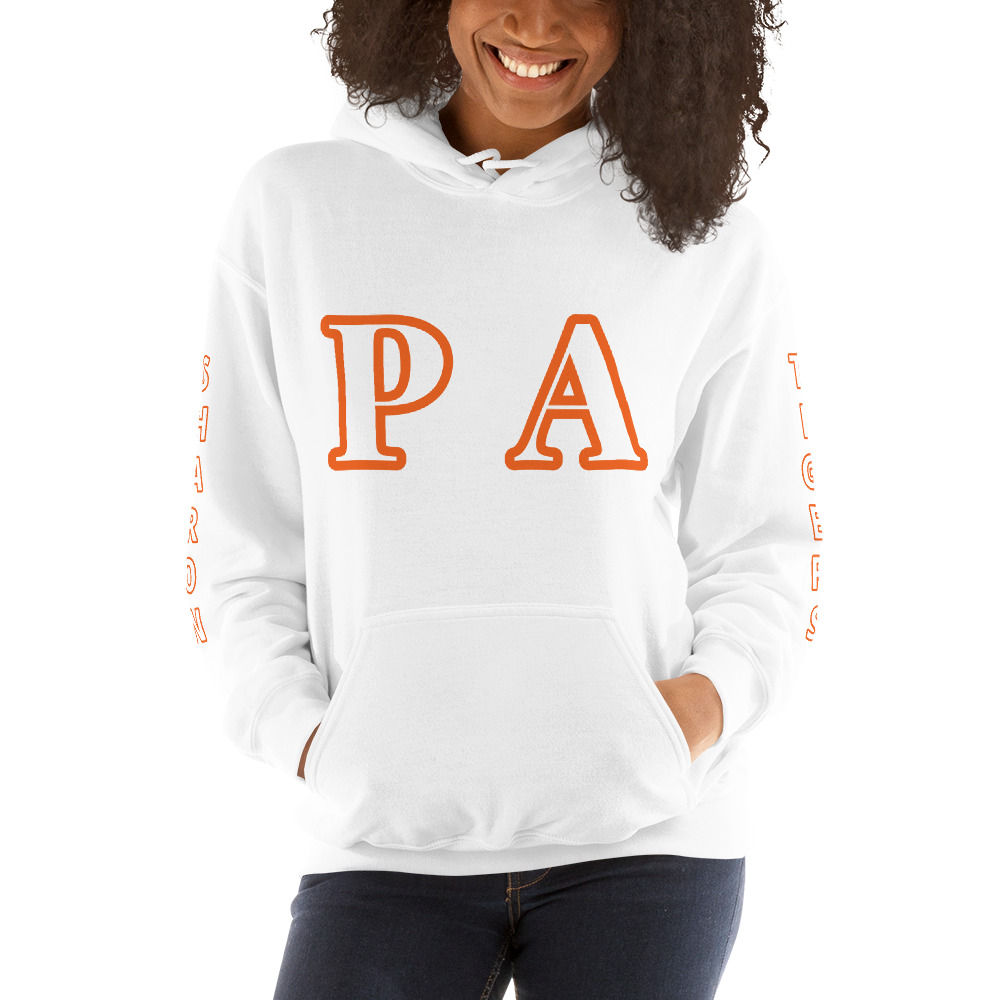 PA WHITE AN ORANGE  Hoodie