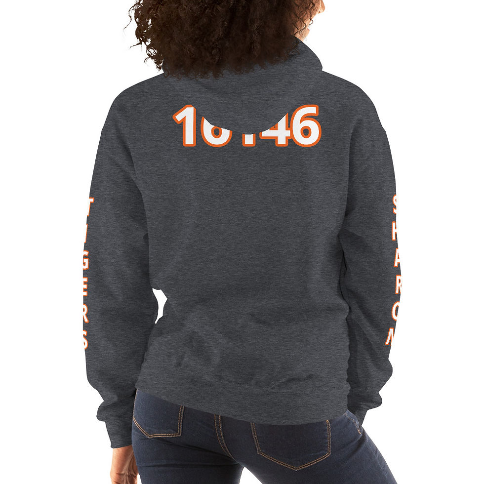 Thumbnail: PA WHITE AN ORANGE  Hoodie