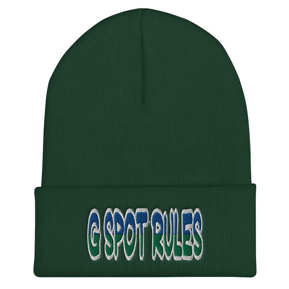 Thumbnail: G SPOT RULES Cuffed Beanie