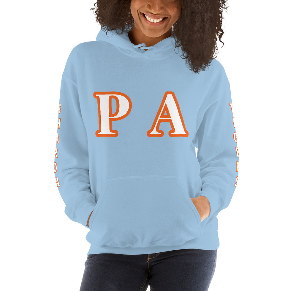 Thumbnail: PA WHITE AN ORANGE  Hoodie