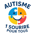 Logo officiel de l'association Autisme 1 Sourire pour Tous - Sensibilisation et changement des mentalités.