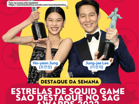 Estrelas de Squid Game sĂŁo destaque no SAG Awards 2022