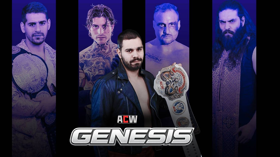 ACW: GENESIS – Όλες οι πληροφορίες για το μεγάλο event