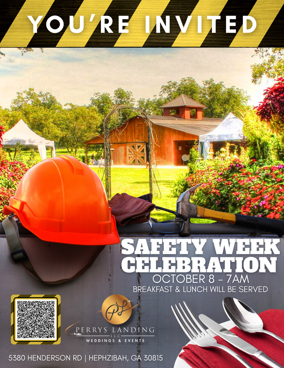 Safety Week Flyer