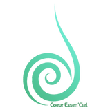 logo de coeur essenciel en transparence