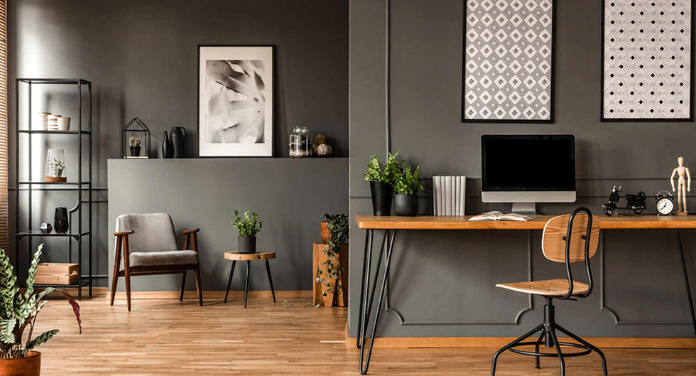 home office pandemic covid desk chair brixel architecture interior design branding