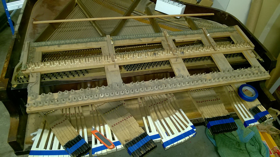 Preparing old keys for shipment