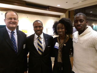 HerStory Screens at the University Club of Chicago with Ambassador and Dean of Elliot School