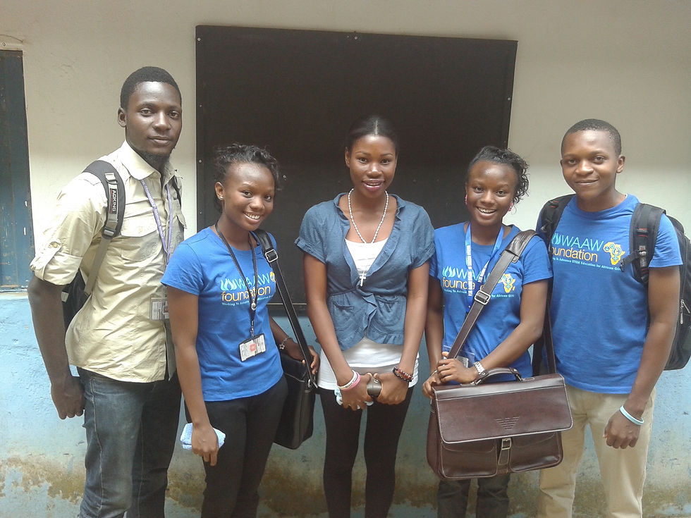 FUT-Me STEM Chapter at an outreach in Faith Academy, Kaduna, Nigeria (2014).