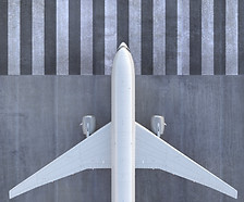 Plane on Runway