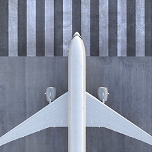 Plane on Runway