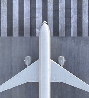 Plane on Runway