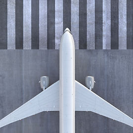 Plane on Runway