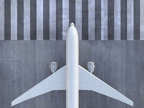 Plane on Runway