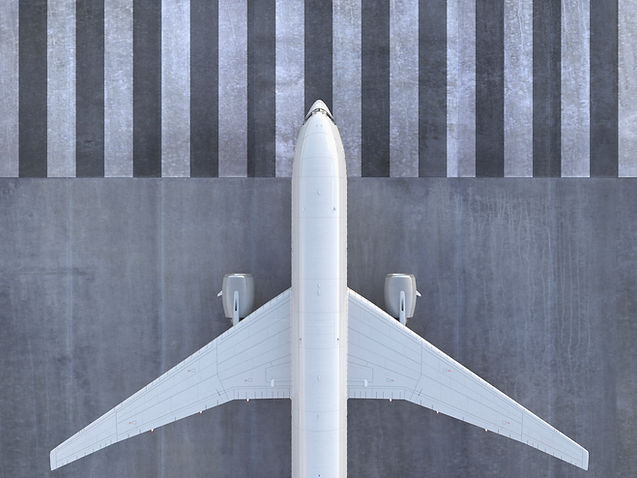 Plane on Runway