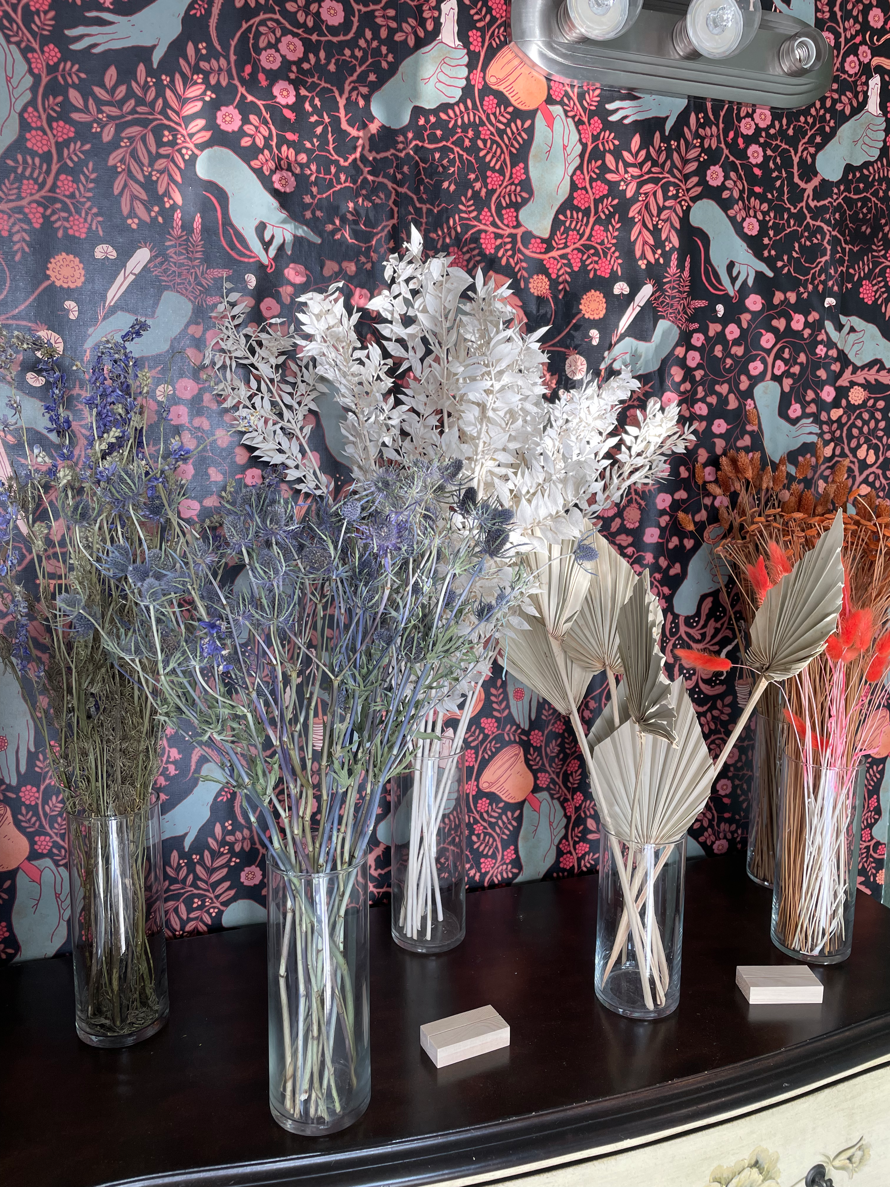 DRIED Flowers By The Stem