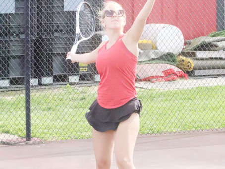 Viking tennis sweeps Tell City, Princeton