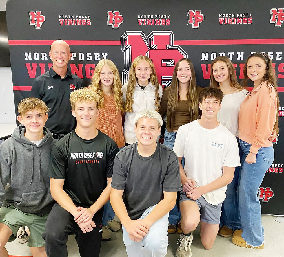 Viking cross country team celebrates season with banquet