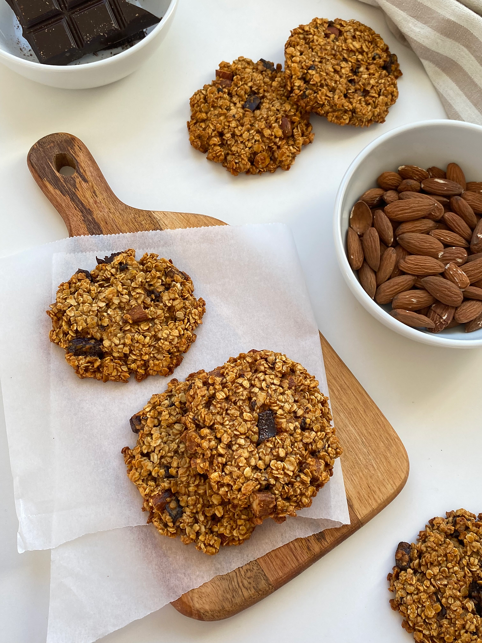 recette facile de biscuits aux flocons d'avoine par une diététicienne 