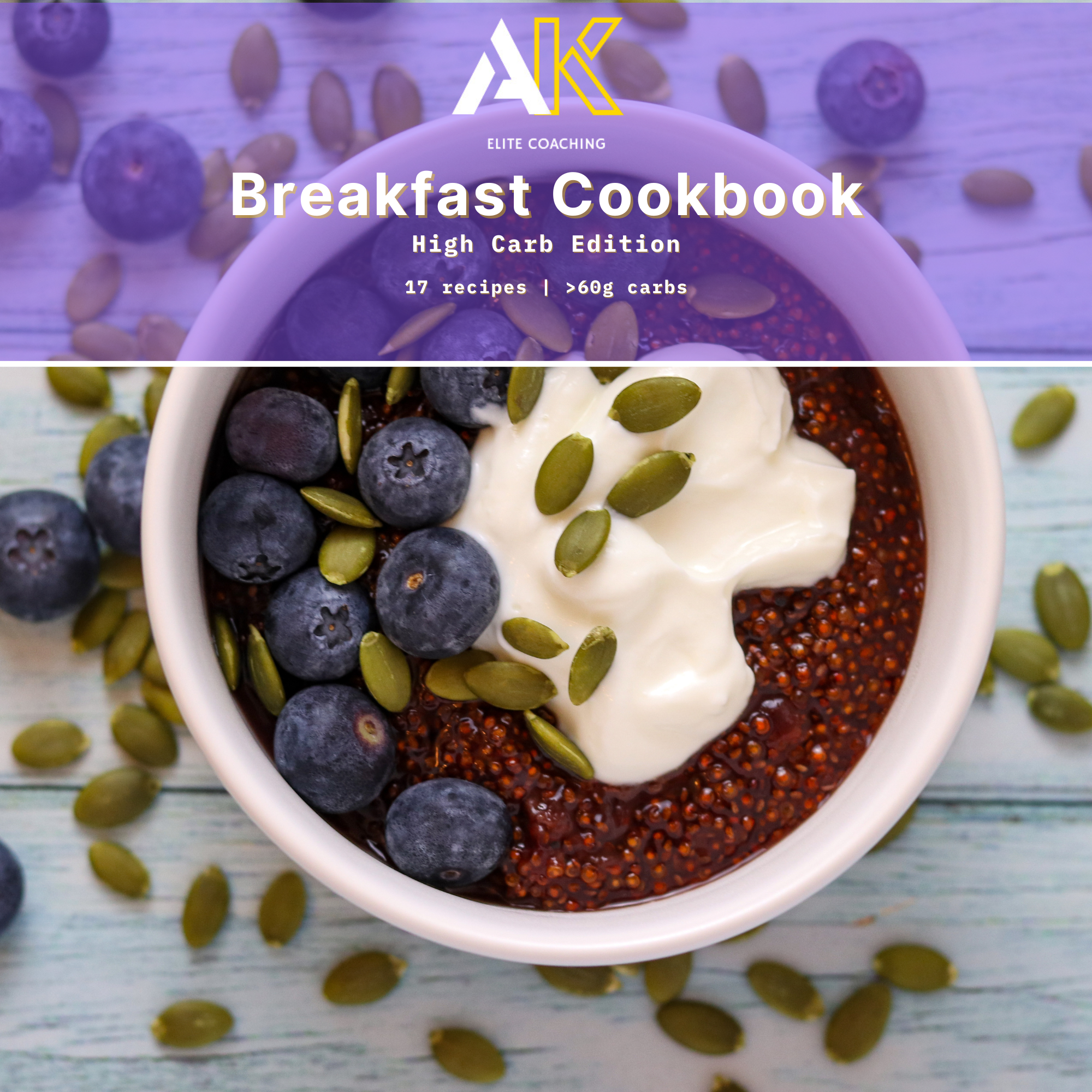 High Carb Breakfast Cookbooks