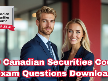 What is the passing score for the Canadian Securities Course? | CSC Passing Grade
