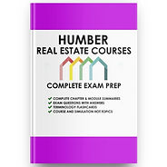 Humber Real Estate Course Tutor