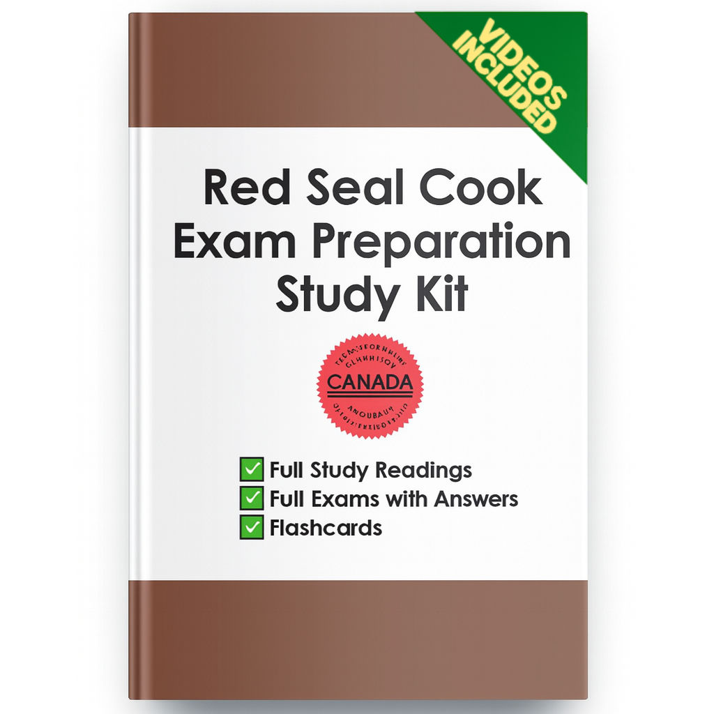 Red Seal Cook Exam Questions 415A Exam Prep Study Kit