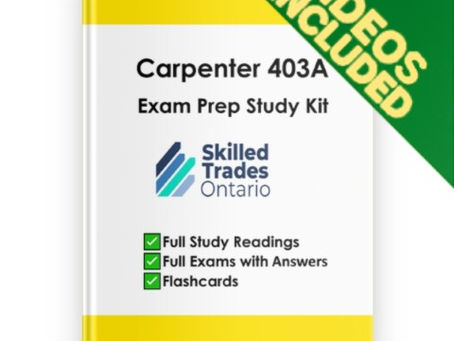 Skilled Trades Ontario General Carpenter Exam