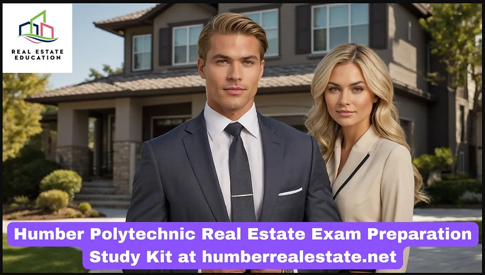 Humber Real Estate Exam | Get Ontario Real Estate Exam Questions and Answers Here