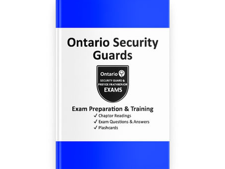 Ontario Security Guard Test Practice Questions