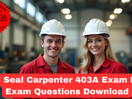 Carpentry Red Seal Practice Exam