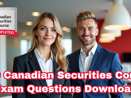 Mastering the Canadian Securities Course Volume 1 and Volume 2 Exam Preparation