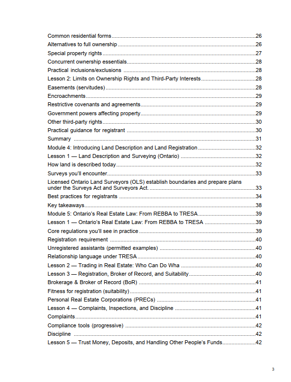Thumbnail: Buy Humber Real Estate Essentials Course 1 Exam Study Guide in Canada