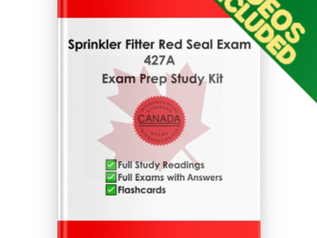 Sprinkler Fitter 427A Exam Guide (Red Seal + Ontario)
