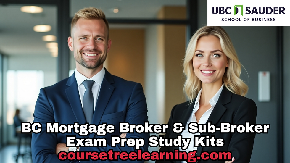 BC Mortgage Broker Exam Questions
