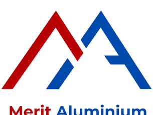 It is the logo designed by blumdata for merit aluminium