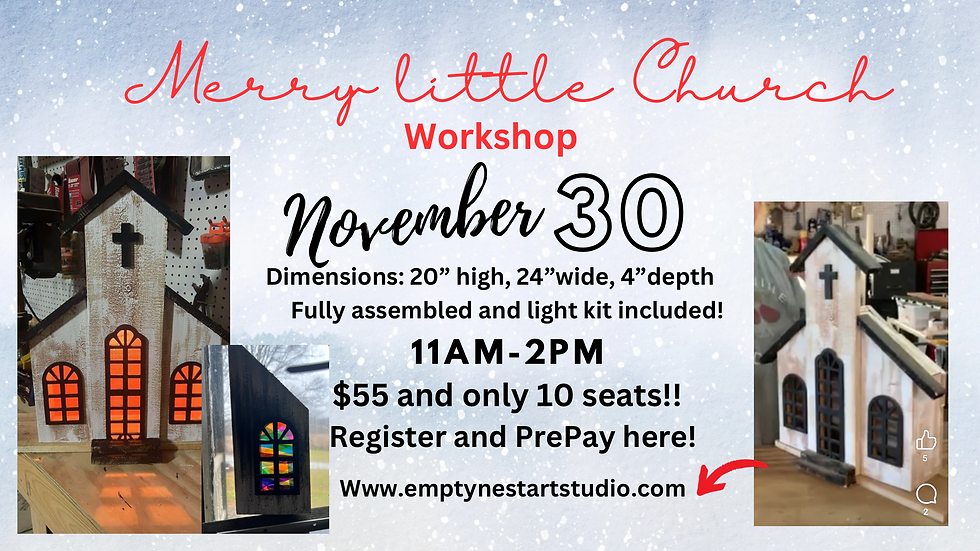 Merry Little Church Workshop