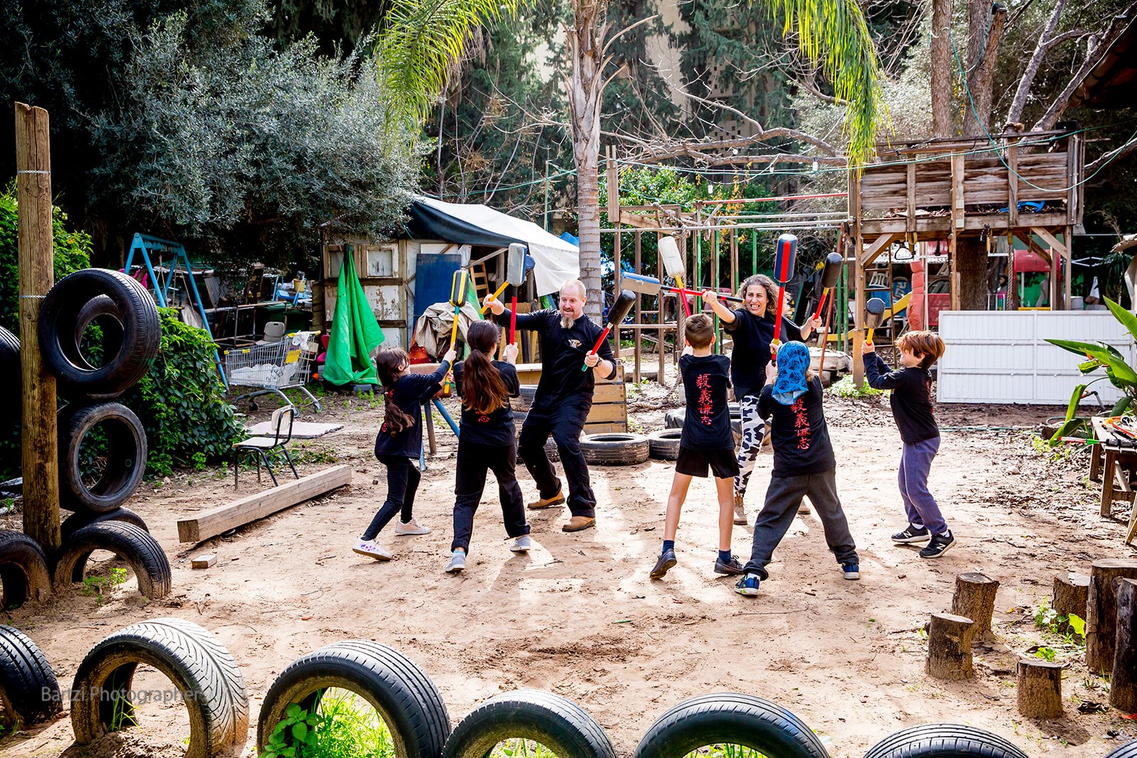 ילדים בפעילות