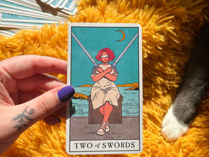 2 of Swords Tarot Card