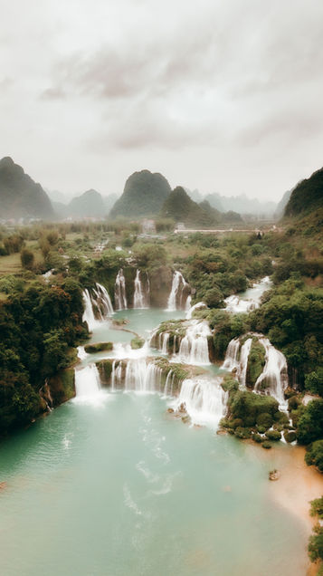 Vietnam waterfall