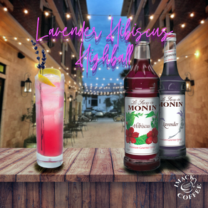 Lavender Hibiscus Highball Mocktail